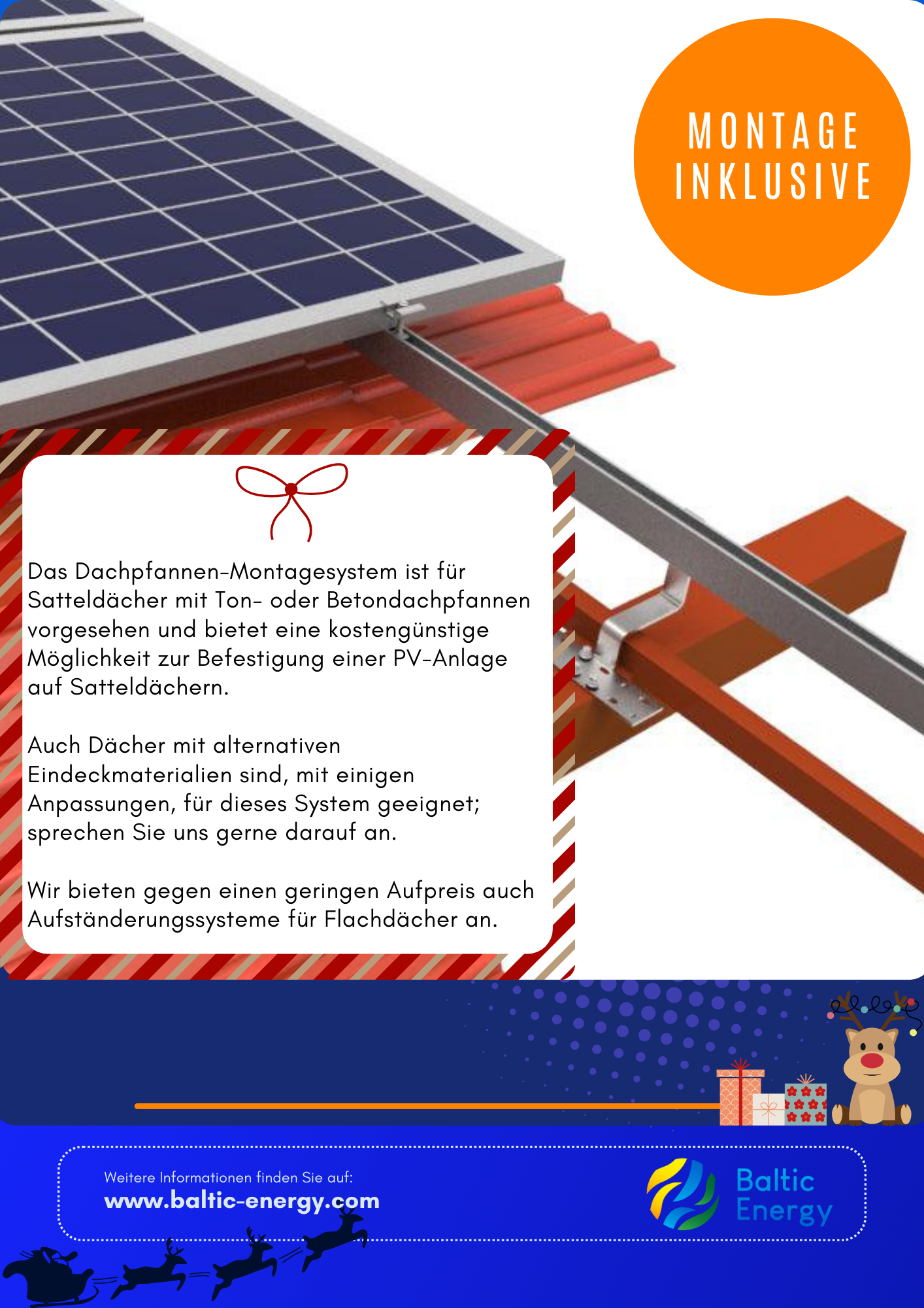 PV-Komplettpaket L mit 9,1 kWp – Montage & Inbetriebnahme inklusive