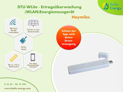 Hoymiles DTU-WLite-S - Ertragsüberwachung - Baltic Energy
